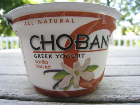 Chobani yogurt