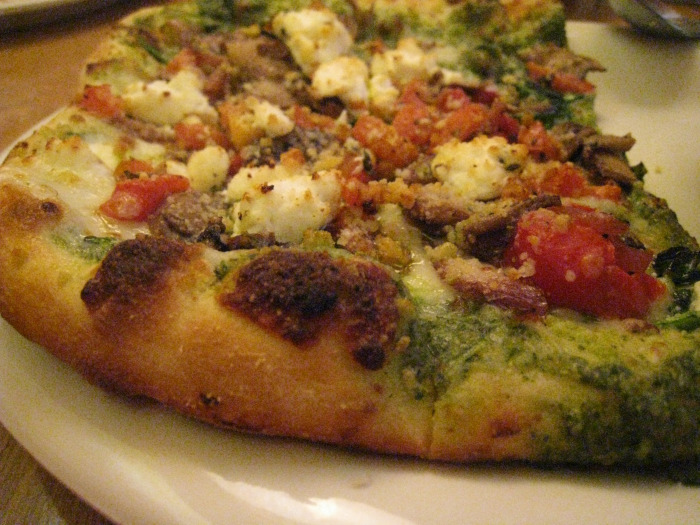 Veggie pizza a la Go Roma