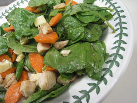 8.4 spinach salad