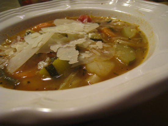 9.20 minestrone