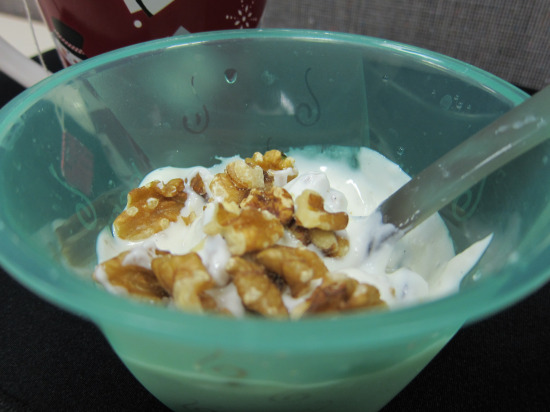 11.16 Greek Yogurt with walnuts