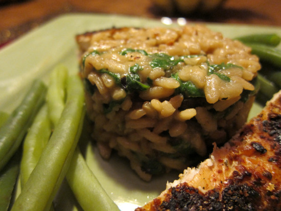 11.18 spinach risotto 2