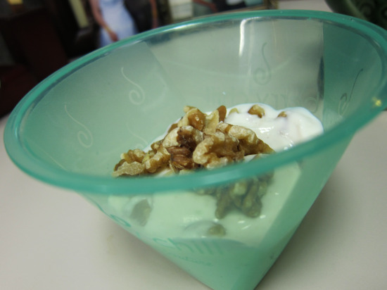 11.23 Greek Yogurt with walnuts