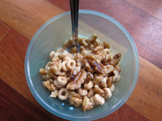 11.25 Cheerios with walnuts 2