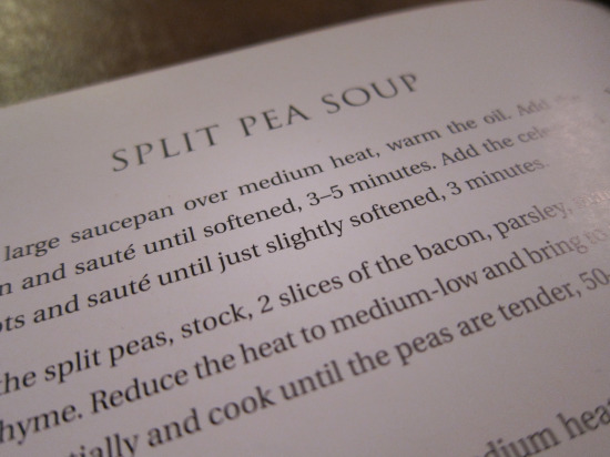 11.28 Split Pea recipe