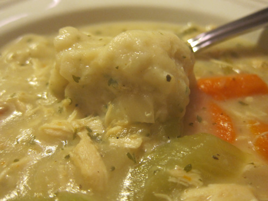 11.29 Chicken dumpling soup