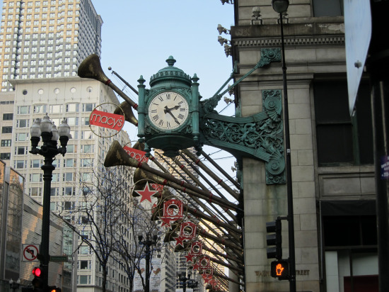 Chicago Macy's Clock