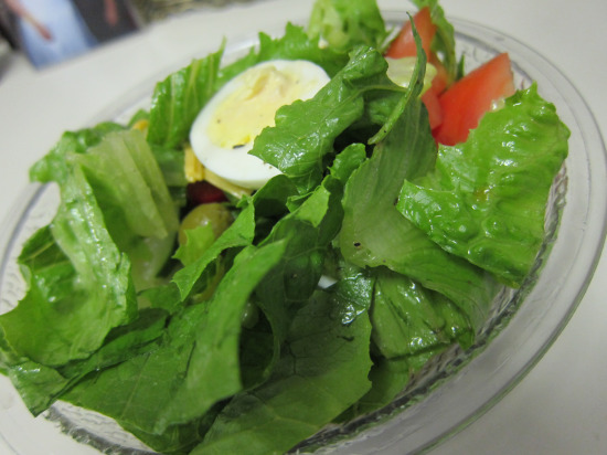 12.1 Salad with egg