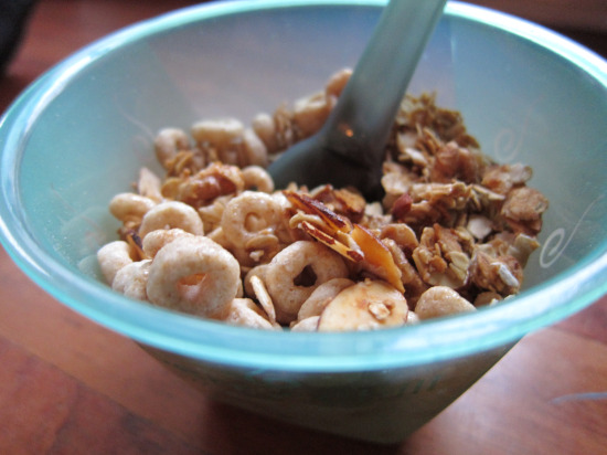 12.3 Cereal with granola