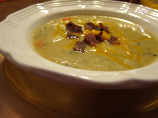 12.4 Potato and Leek soup