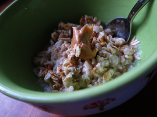 12.5 oatmeal with granola 2