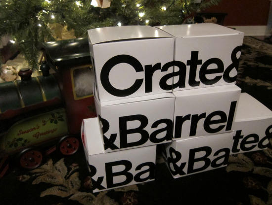 12.7 Crate and Barrel boxes