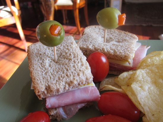 1.2 Salami Sandwich with Olives 1