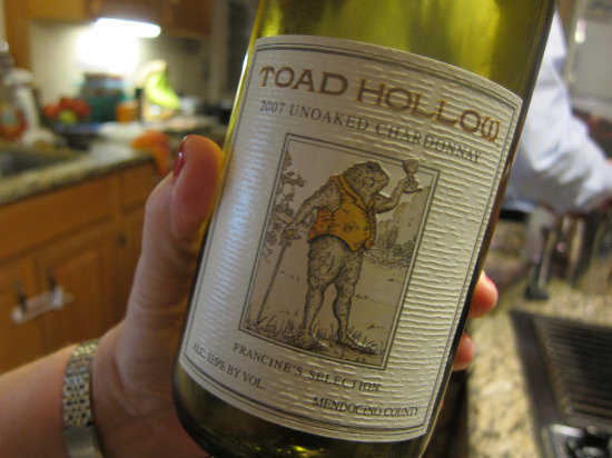 12.31 Toad Hollow Chardonnay